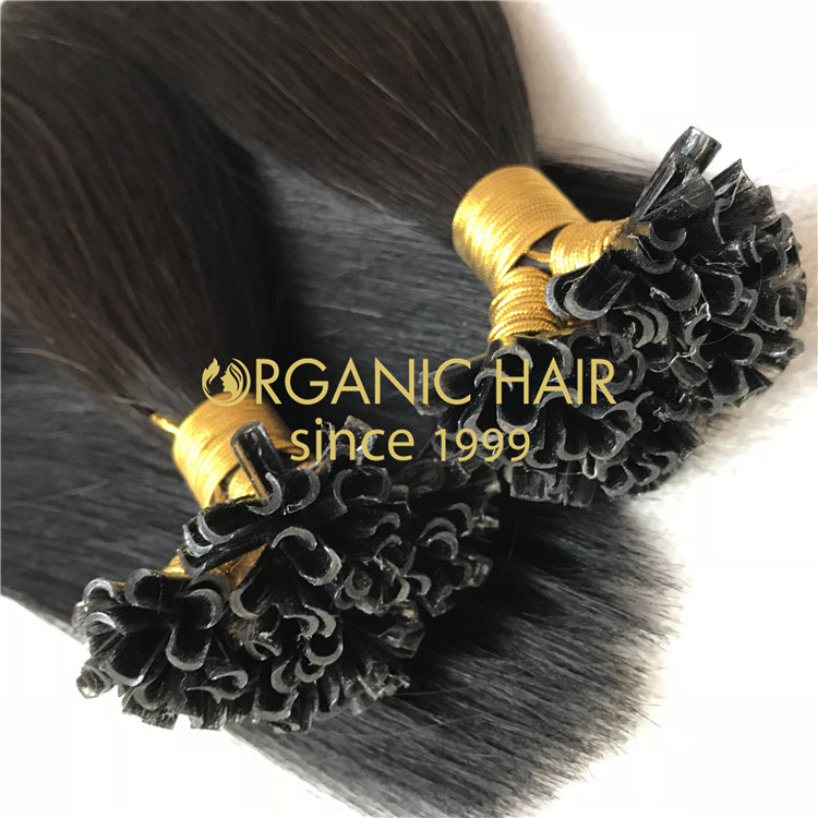 Hair extensions to order--The U tip hair extensions C4